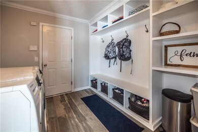 Mud room from garage
