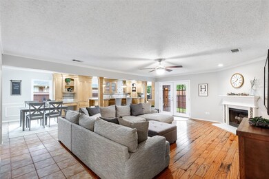 Open Floor Plan, with beautiful wood floors!
