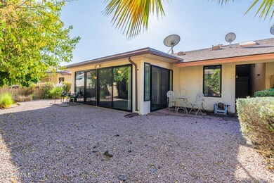 Backyard with Private Patio Sitting Area