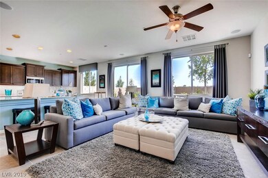 Photo of Model. Ceiling fan and surround sound pre