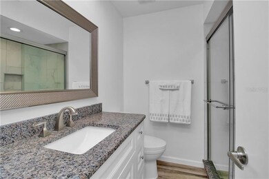 Unit B - 2nd Bathroom - updated granite counter to
