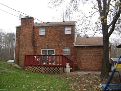 View of the back of home