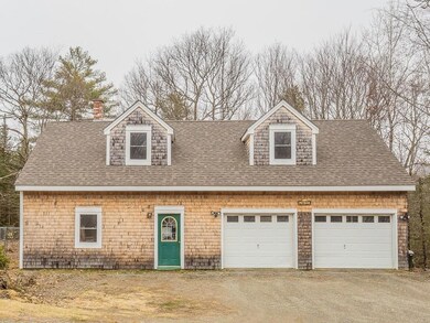 The over sized two car garage...