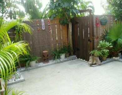 Private courtyard