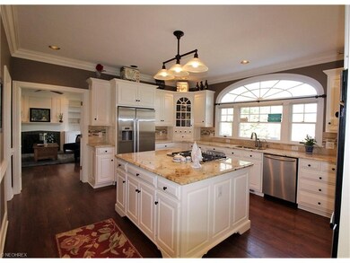 Kitchen with Amish Built Cabinetry and Granite Cou