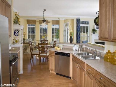 Kitchen - Sample photo from Ryan Homes picture lib