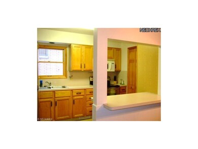 Another view of the updated kitchen. Note the larg