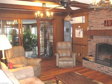 Family Room exits to the Sunroom