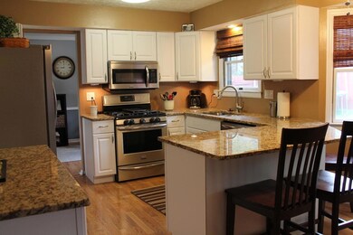 Remodeled kitchen