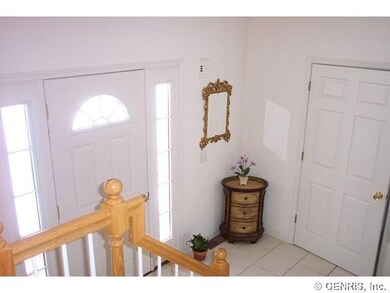 Foyer. Entry way with 2 Story foyer, ceramic tile 