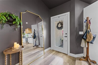 Front door interior space