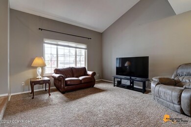 Living Room w/Vaulted Ceilings