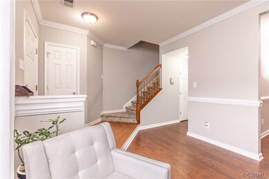 Step Down Foyer in to the Formal Living Room