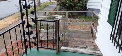 Handicap ramp to porch