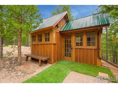 Custom built shed with loft area.