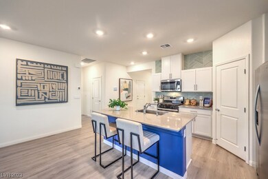 Pictures are of a model home.