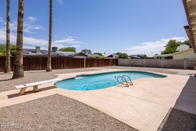 Large backyard