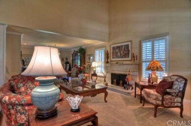 Custom Marble Fireplace & Bay Window