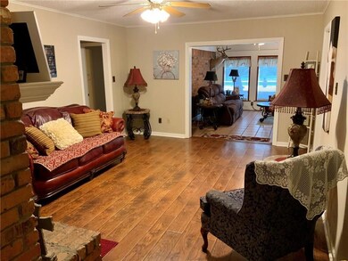 Living Room with Fireplace