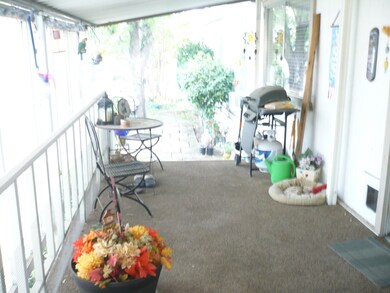 Side porch