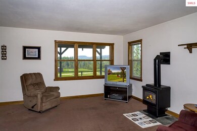 Beautiful views from the living room windows. Prop