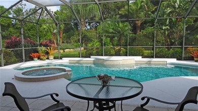 spacious lanai and screened area overlooking lovel