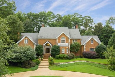 Front elevation, solid brick home, 2nd floor balco