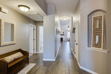 Beautiful faux wood tile flooring