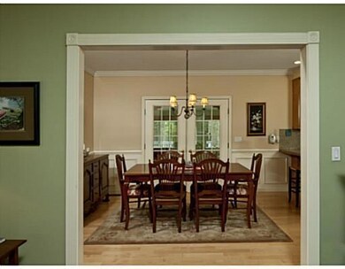 Dining Room. The spacious dining...