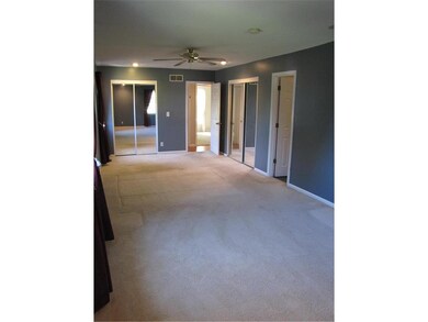 Master bedroom offers two built-in closets AND an 