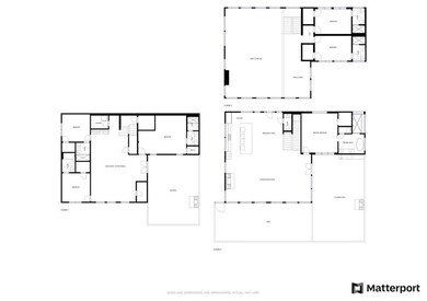 Tri-level Floor Plan