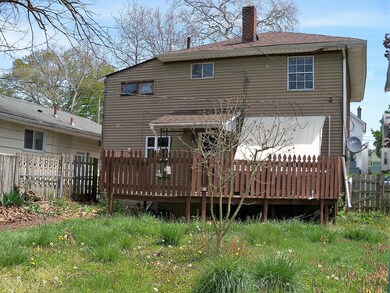 Rear of house-