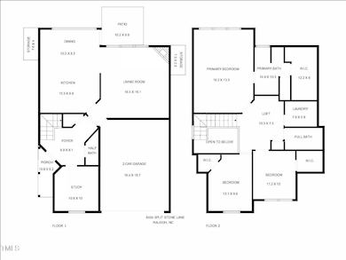 Floorplan - 8404 Split Stone