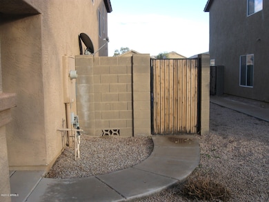 Second gate to backyard