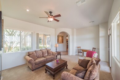 Unique Foyer Has Soaring Ceiling