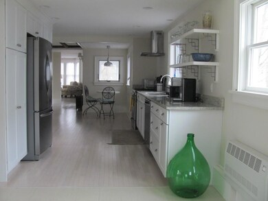 Kitchen looking towards breakfast nook.