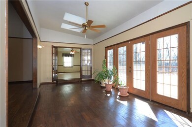 Open Concept Family Room extension with new Doors 