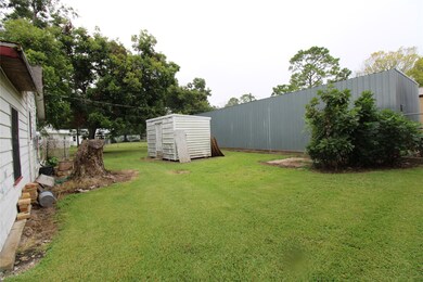 Storage shed does not convey with the property