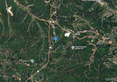 Aerial view of property's location