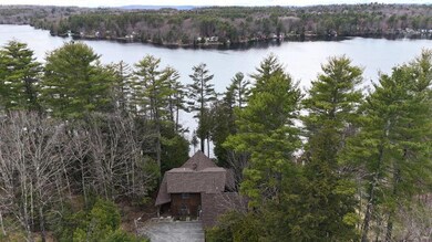 Aerial Messalonskee Lake
