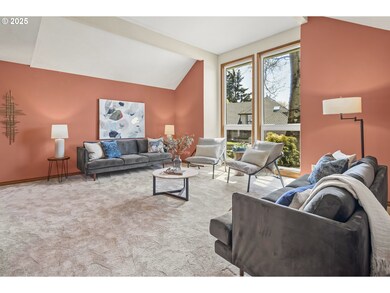 Living Room-Vaulted Ceilings