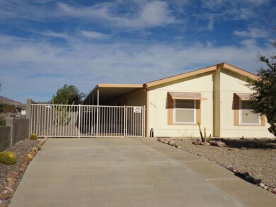 Guest house driveway and patio side