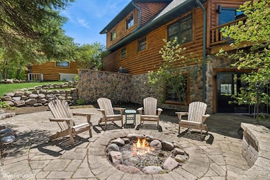 Brick Firepit area