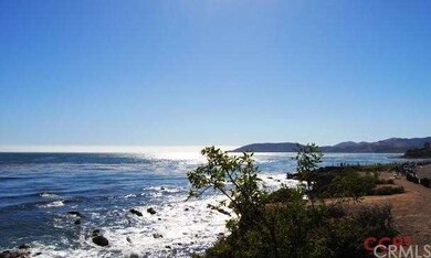 Ocean at end of the street.