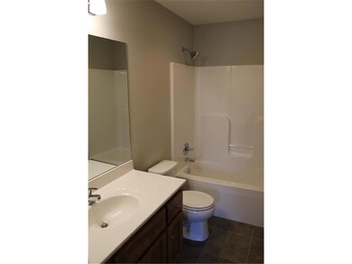 Hall bath on a similar home. Not of the actual hom