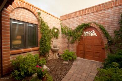 Courtyard Toward Antique Gate