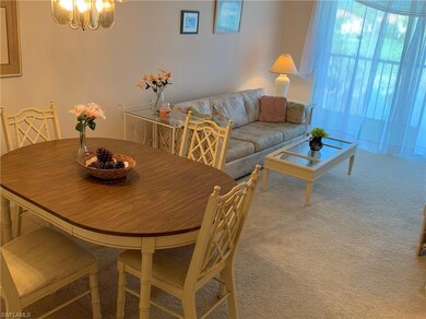Start your morning in this bright dining area.