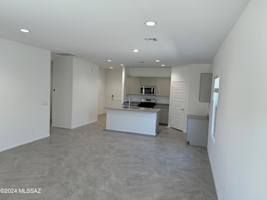 Kitchen gray cabinets