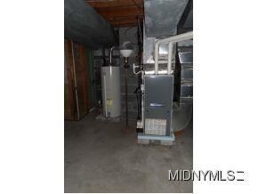 Updated hot H2o tank & furnace