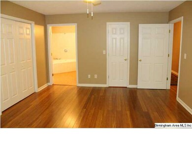 Huge master bedroom with a 4x16 closet and a 4x4 c